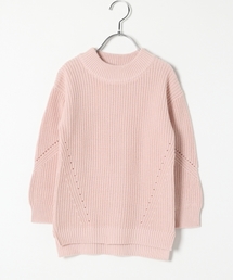 GLOBAL WORK | 【キッズ】７ゲージボトルネックニット長袖/727301 (ニット/セーター)