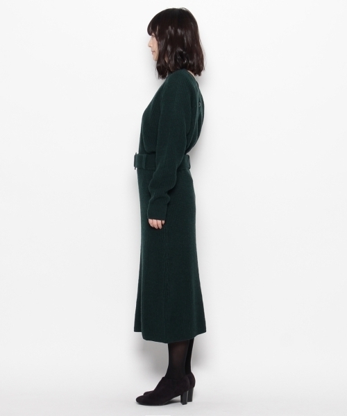 grove（グローブ）の「トレンドMAX!今年必須アイテムの使えるニットセットアップ（ニット/セーター・レディース・ブラウン/グリーン/ブルー・02/03）」の5枚目の写真