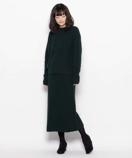grove（グローブ）の「トレンドMAX!今年必須アイテムの使えるニットセットアップ（ニット/セーター・レディース・ブラウン/グリーン/ブルー・02/03）」の11枚目の写真