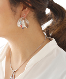 GAS Bijoux フェザーピアス 両耳セット　非売品　ハンドメイド 17805994B_29_D_215.jpg