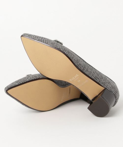 PICHE ABAHOUSE（ピシェ アバハウス）の「パールチャンキーヒールパンプス（パンプス・レディース・ブラック/ピンクベージュ/その他/ボルドー・39/36/37/38/35/34/40）」の8枚目の写真