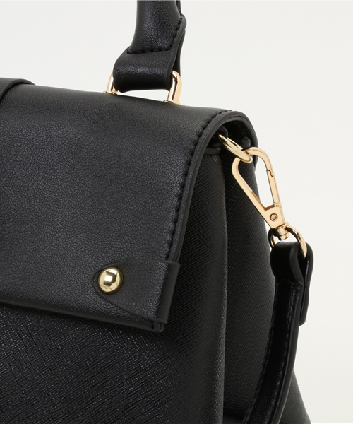 PLAIN CLOTHING（プレーンクロージング）の「ワンハンドルハンドバッグ/ショルダーバッグ【PLAIN CLOTHING】（ショルダーバッグ・レディース・ライトグレー/キャメル/アイボリー/ブラック・FREE）」の7枚目の写真