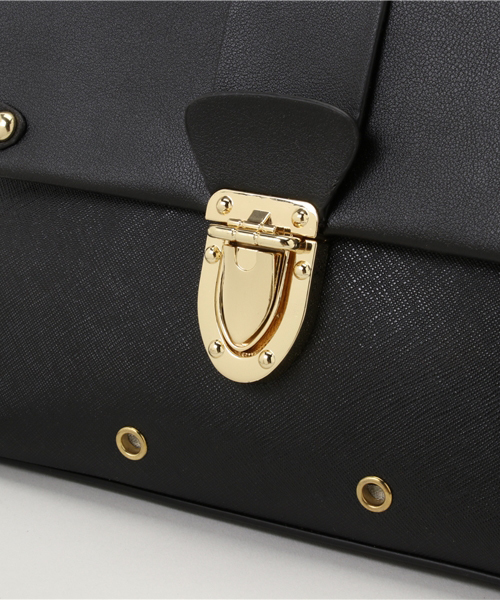 PLAIN CLOTHING（プレーンクロージング）の「ワンハンドルハンドバッグ/ショルダーバッグ【PLAIN CLOTHING】（ショルダーバッグ・レディース・ライトグレー/キャメル/アイボリー/ブラック・FREE）」の8枚目の写真