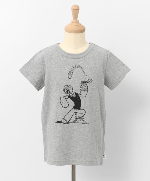 URBAN RESEARCH DOORS（アーバンリサーチドアーズ）の「DOORS ポパイT（Tシャツ/カットソー・キッズ・オフホワイト/グレー・90/105/135/120）」の5枚目の写真