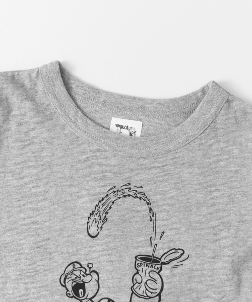 URBAN RESEARCH DOORS（アーバンリサーチドアーズ）の「DOORS ポパイT（Tシャツ/カットソー・キッズ・オフホワイト/グレー・90/105/135/120）」の12枚目の写真