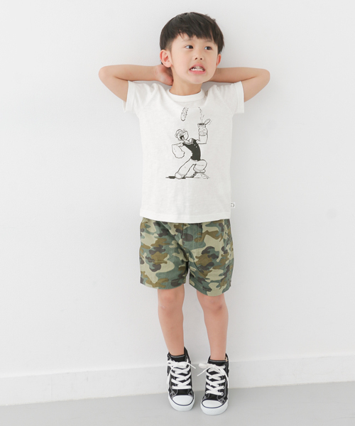 URBAN RESEARCH DOORS（アーバンリサーチドアーズ）の「DOORS ポパイT（Tシャツ/カットソー・キッズ・オフホワイト/グレー・90/105/135/120）」の3枚目の写真