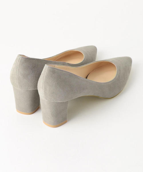 ODETTE E ODILE（オデットエオディール）の「OFD ポインテッドブロックヒール パンプス55↓↑（パンプス・レディース・ダークグレー/ネイビー/レッド/その他2/ブラウン/ライトグレー/ブラック/ケリー・25cm/22cm/21.5㎝/22.5cm/24.5cm/23cm/23.5cm/24cm）」の10枚目の写真