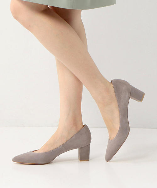 ODETTE E ODILE（オデットエオディール）の「OFD ポインテッドブロックヒール パンプス55↓↑（パンプス・レディース・ダークグレー/ネイビー/レッド/その他2/ブラウン/ライトグレー/ブラック/ケリー・25cm/22cm/21.5㎝/22.5cm/24.5cm/23cm/23.5cm/24cm）」の12枚目の写真