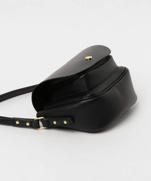 WEGO（ウィゴー）の「WEGO/ボンディングミニショルダーバッグ（ショルダーバッグ・レディース・キャメル/ブラック/レッド・FREE）」の5枚目の写真