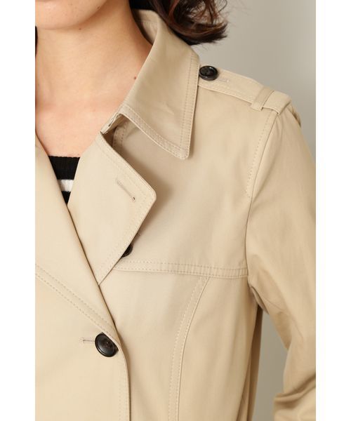 NATURAL BEAUTY BASIC(ナチュラルビューティーベーシック)の「ライナー付きトレンチコート(トレンチコート・レディース・ベージュ/ネイビー・LARGE/MEDIUM/SMALL)」の9枚目の写真