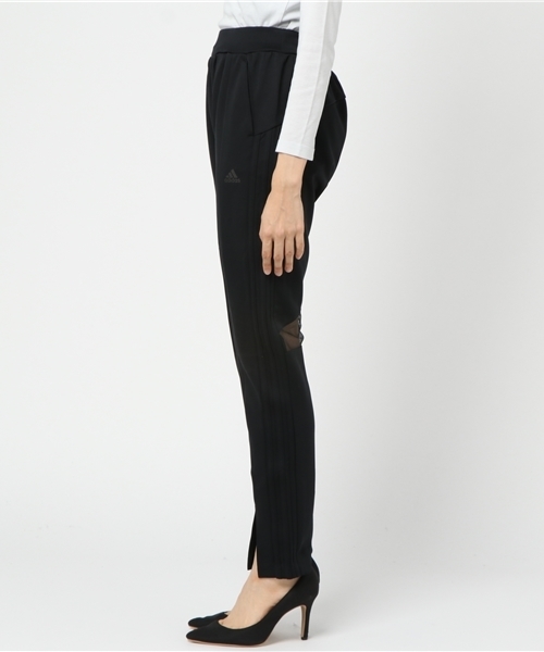 adidas（アディダス）の「W ID スリット ジャージ パンツ MSY（その他パンツ・レディース・グリーン/ブラック・2/1）」の3枚目の写真