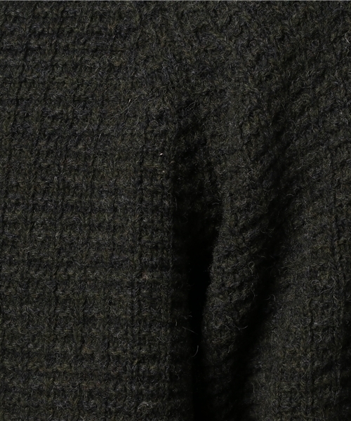 Nudie Jeans（ヌーディージーンズ）の「Hans（ニット/セーター・メンズ・ダークグリーン/ブラック・LARGE/MEDIUM/SMALL/X-SMALL）」の7枚目の写真