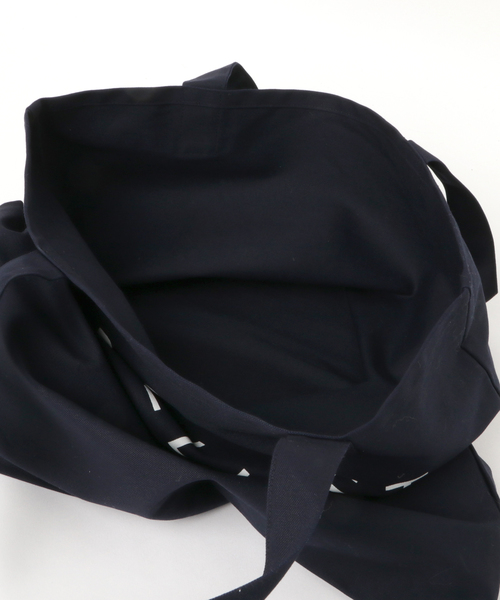 MARGARET HOWELL（マーガレットハウエル）の「COTTON CANVAS（トートバッグ・レディース・ネイビー/グレー・FREE）」の4枚目の写真