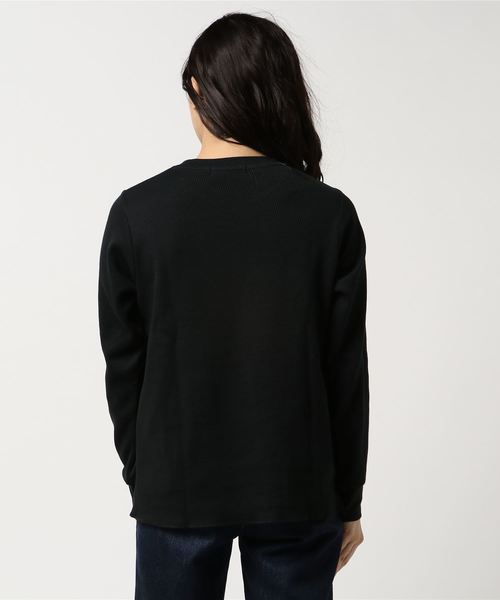 LOWRYS FARM（ローリーズファーム）の「ワッフルプルオーバー  789126 （Tシャツ/カットソー・レディース・ブラック/グレー/グリーン/ホワイト・LARGE/MEDIUM）」の6枚目の写真