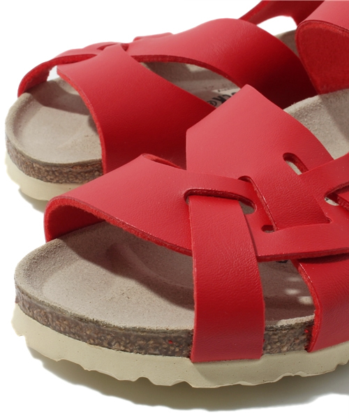 BIRKENSTOCK（ビルケンシュトック）の「PISA/ピサ レッド (WOMEN