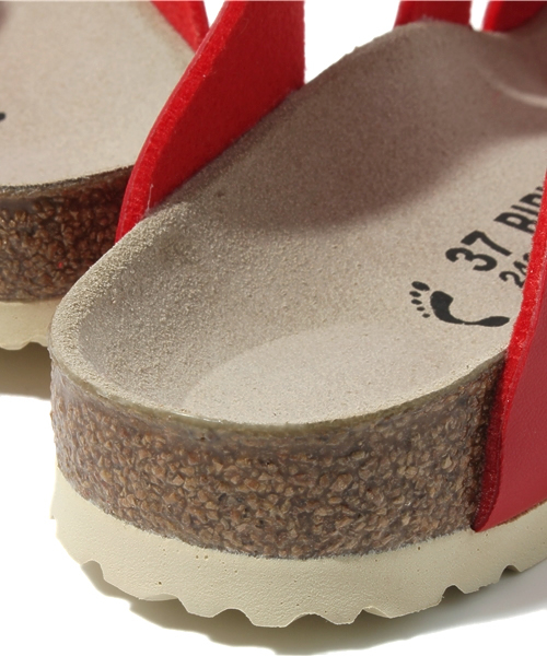 BIRKENSTOCK（ビルケンシュトック）の「PISA/ピサ レッド (WOMEN
