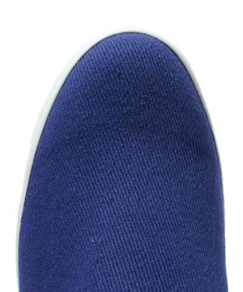 Kastane（カスタネ）の「【Kastane】カラースリッポン（スニーカー・レディース・ホワイト/ブルー・36/37/38）」の5枚目の写真