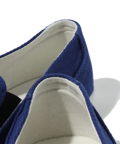 Kastane（カスタネ）の「【Kastane】カラースリッポン（スニーカー・レディース・ホワイト/ブルー・36/37/38）」の6枚目の写真
