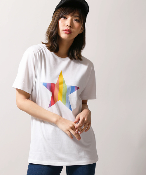 Wego 大感謝セール カラフルプリントグラフィックtシャツ