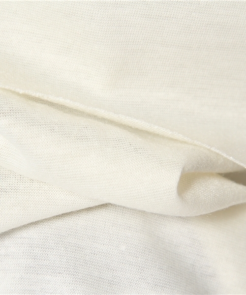 CIAOPANIC（チャオパニック）の「【Ciaopanic】アシメヘムPO（Tシャツ/カットソー・レディース・ホワイト/オフホワイト/チャコールグレー・FREE）」の9枚目の写真