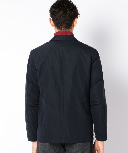 STILL BY HAND（スティルバイハンド）の「SHIPS×STILL BY HAND: 別注 ナイロン アウター ジャケット（ブルゾン・メンズ・ネイビー/ブラウン・48/46）」の3枚目の写真