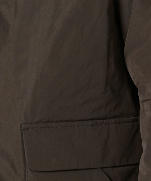 STILL BY HAND（スティルバイハンド）の「SHIPS×STILL BY HAND: 別注 ナイロン アウター ジャケット（ブルゾン・メンズ・ネイビー/ブラウン・48/46）」の9枚目の写真