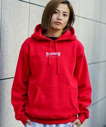 HOMETOWN HOODIE SWEAT PARKA/THRASHER スラッシャーユニセックス ストリート スケーター 10oz(オンス)ヘビーウェイト裏起毛プルオーバーフードパーカー・ロゴフーディー