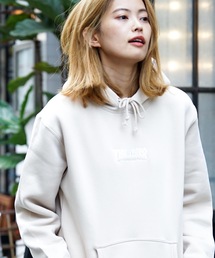 HOMETOWN HOODIE SWEAT PARKA/THRASHER スラッシャーユニセックス ストリート スケーター 10oz(オンス)ヘビーウェイト裏起毛プルオーバーフードパーカー・ロゴフーディー