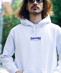 HOMETOWN HOODIE SWEAT PARKA/THRASHER スラッシャーユニセックス  ストリート スケーター 10oz(オンス)ヘビーウェイト裏起毛プルオーバーフードパーカー・ロゴフーディー