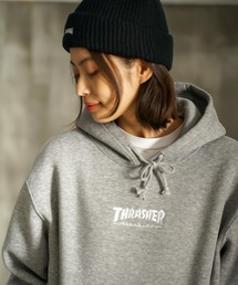 THRASHER（スラッシャー）の「HOMETOWN HOODIE SWEAT PARKA/THRASHER スラッシャーユニセックス  ストリート スケーター 10oz(オンス)ヘビーウェイト裏起毛プルオーバーフードパーカー・ロゴフーディー（パーカー）」
