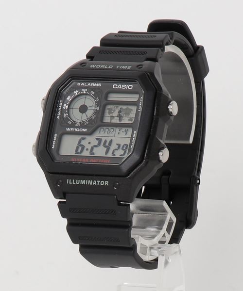 CASIO(カシオ)の「【60】【CASIO(カシオ)】ワールドタイム 腕時計(デジタル腕時計・レディース・シルバー/ゴールド・FREE)」の4枚目の写真
