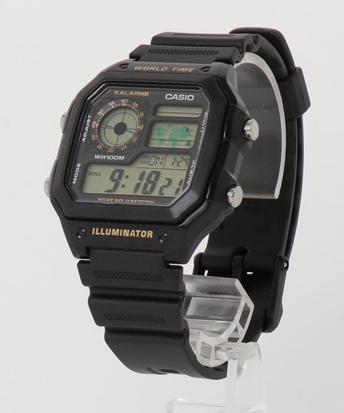 CASIO(カシオ)の「【60】【CASIO(カシオ)】ワールドタイム 腕時計(デジタル腕時計・レディース・シルバー/ゴールド・FREE)」の3枚目の写真