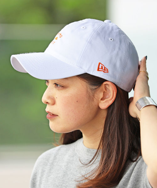 BEAMS BOY（ビームスボーイ）の「NEW ERA / 別注 BB ロゴキャップ（キャップ・レディース・ホワイト/ネイビー・ONE SIZE）」の4枚目の写真