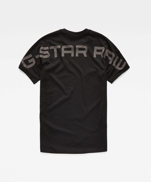G-STAR(ジースター)の「KORPAZ GRAPHIC T-SHIRT/ロゴT/バックプリント(Tシャツ/カットソー・メンズ・ホワイト/ダークブラック・SMALL/MEDIUM/LARGE)」の12枚目の写真