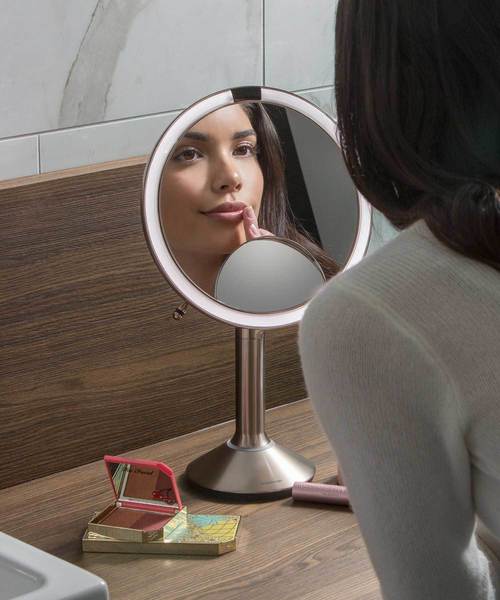 SIMPLEHUMAN / センサーミラートリオ（拡大率 1x,5x,10x）（手鏡