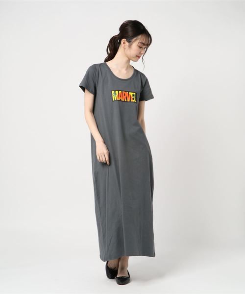 【OUTDOOR PRODUCTS】MARVEL キャラワンピース 【OUTDOOR PRODUCTS】MARVEL キャラワンピース