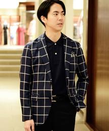 TOMORROWLAND MEN�i�g�D�����[�����h�����j�́uSuper130�fs�E�[���V���N�z�b�v�T�b�N 2�{�^���W���P�b�g ZEGNA TRAVELLER�i�e�[���[�h�W���P�b�g�j�v