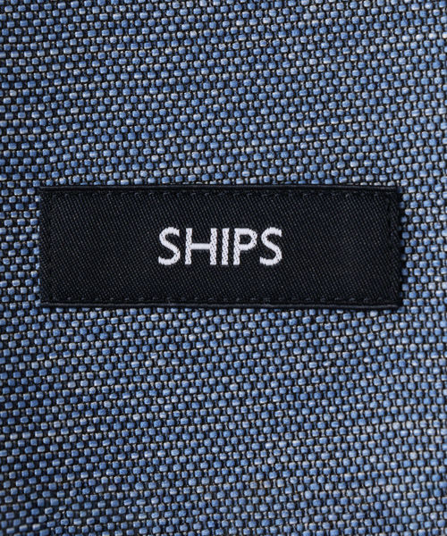 SHIPS(シップス)の「SC: ウォッシャブル ライト ドビー 2ボタン ジャケット(テーラードジャケット・メンズ・チャコールグレー/ネイビー/グレー/ブルー・SMALL/MEDIUM/LARGE/X-LARGE)」の9枚目の写真