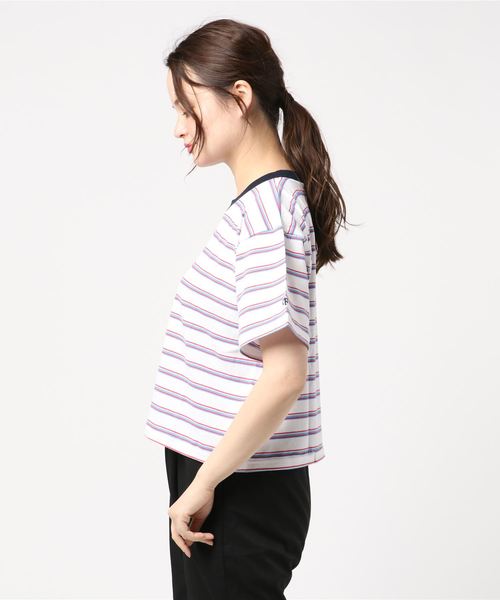 Ocean Pacific（オーシャンパシフィック）の「半袖Tシャツ OP 529508（Tシャツ/カットソー・レディース・ホワイト/ブラック/レッド・M/L）」の4枚目の写真