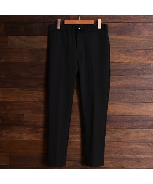 Bling Leads（ブリングリーズ）の「【Bk】梨地 スリムテーパードパンツ（スラックス・メンズ・ブラック/ベージュ/ネイビー/ライトベージュ/ブラウン/チャコールグレー/ブルー/グレイッシュベージュ・MEDIUM/LARGE/X-LARGE）」の10枚目の写真