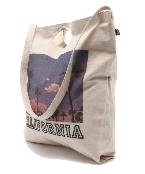 ROSE BUD(ローズバッド)の「【MORE掲載】(CAPTURE) 10-101-TO CALIFORNIA TOTE(トートバッグ・レディース・ナチュラル・ONE SIZE)」の5枚目の写真
