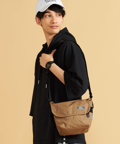 MEI(メイ)の「WEGO/MEI MESSENGER(ショルダーバッグ・メンズ・ブラック/ブラウン/オリーブ・FREE)」の3枚目の写真