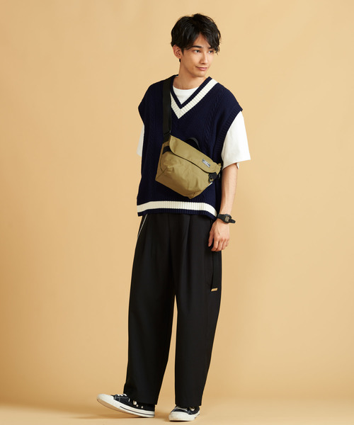 MEI(メイ)の「WEGO/MEI MESSENGER(ショルダーバッグ・メンズ・ブラック/ブラウン/オリーブ・FREE)」の19枚目の写真