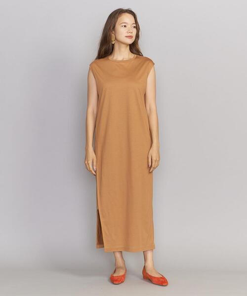 ユナイテッドアローズ　タックノースリーブワンピース　完売アイテム UNITED ARROWS（ユナイテッドアローズ）の「タック ノースリーブ