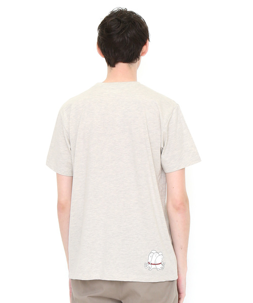Tshirts ベーシックTシャツ/フラフープ(ヘザーナチュラル)(Tシャツ