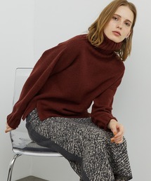 STUDIOUS | 【STUDIOUS】タートルネック ビッグシルエットニット(ニット/セーター)