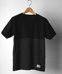 R.NEWBOLD | GOOD HOOD×RN/PIN DOT PRINT T-SHIRT/145201/G047D(Tシャツ/カットソー)