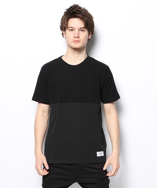 R.NEWBOLD（アールニューボールド）の「GOOD HOOD×RN/PIN DOT PRINT T-SHIRT/145201/G047D（Tシャツ/カットソー・メンズ・ホワイト系その他/ブラック系その他/レッド系その他・LARGE/X-LARGE/MEDIUM/SMALL）」の5枚目の写真
