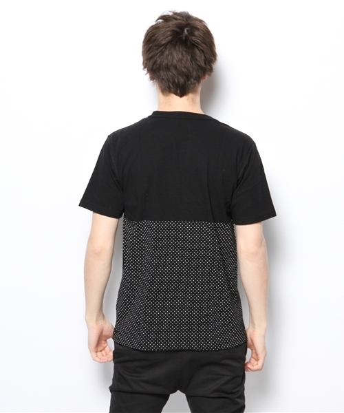 R.NEWBOLD（アールニューボールド）の「GOOD HOOD×RN/PIN DOT PRINT T-SHIRT/145201/G047D（Tシャツ/カットソー・メンズ・ホワイト系その他/ブラック系その他/レッド系その他・LARGE/X-LARGE/MEDIUM/SMALL）」の10枚目の写真