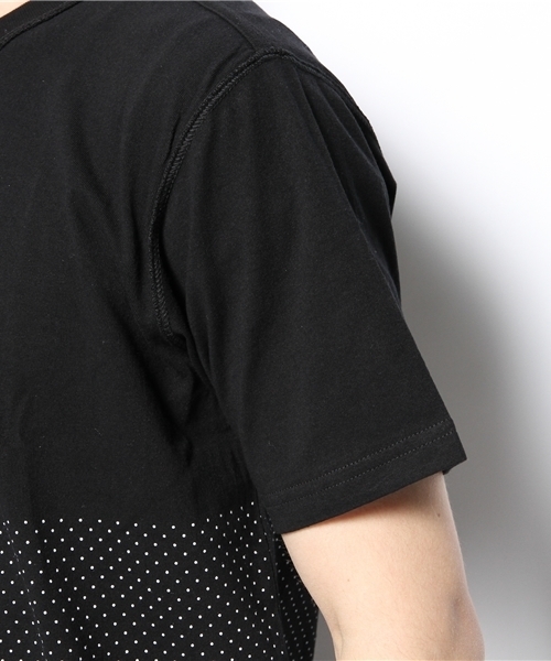 R.NEWBOLD（アールニューボールド）の「GOOD HOOD×RN/PIN DOT PRINT T-SHIRT/145201/G047D（Tシャツ/カットソー・メンズ・ホワイト系その他/ブラック系その他/レッド系その他・LARGE/X-LARGE/MEDIUM/SMALL）」の8枚目の写真